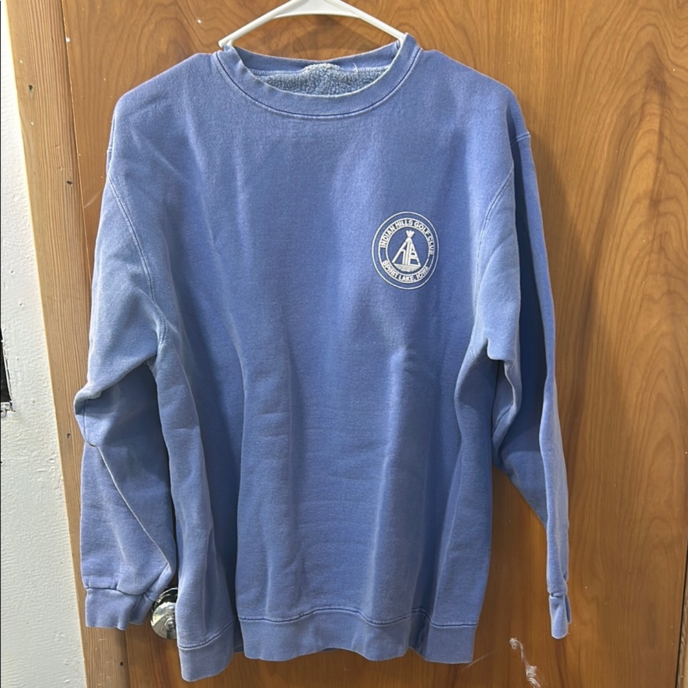 Blue Crewneck Sweater